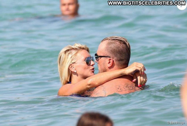 Amelie Neten Beach Celebrity International Stunning Nice Big Tits