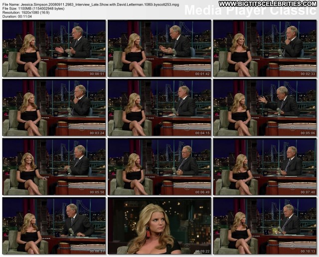Jessica Simpson The Late Show With David Letterman Big Tits Big Tits
