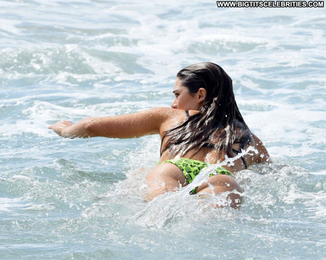 Tessa De Josselin Bikini Celebrity Babe Beautiful Posing Hot Beach