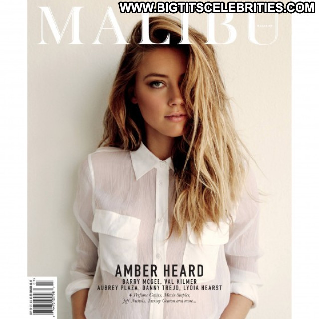 Amber Heard No Source Paparazzi Mali Malibu Posing Hot Magazine Babe