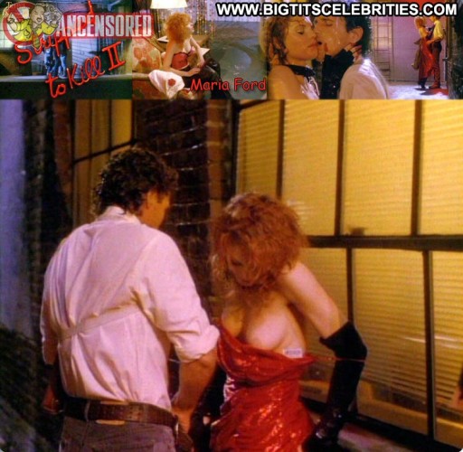 Maria Ford Blonde Celebrity Sensual Straight Doll Nice Big Tits Pretty Video Vixen