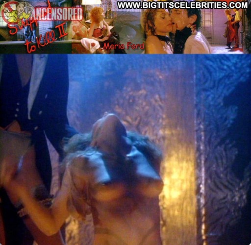 Maria Ford Blonde Celebrity Sensual Straight Doll Nice Big Tits Pretty Video Vixen