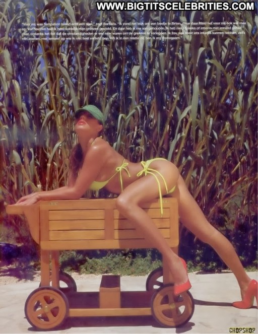 Barbara Gandolfi Straight Brunette Doll Big Tits Celebrity Playmate Pretty Posing Hot