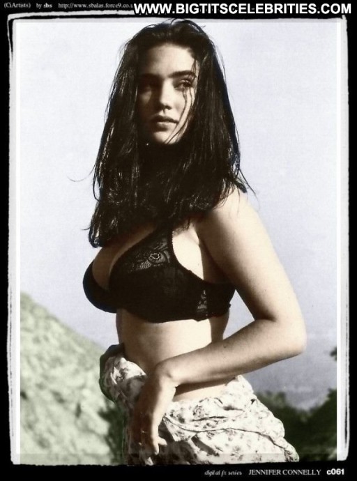 Jennifer Connelly Stunning Big Tits Brunette Celebrity Straight Doll Gorgeous Beautiful