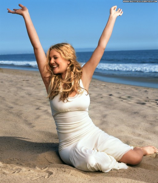 Drew Barrymore Hot Nice Pretty Celebrity Big Tits Blonde Straight Gorgeous