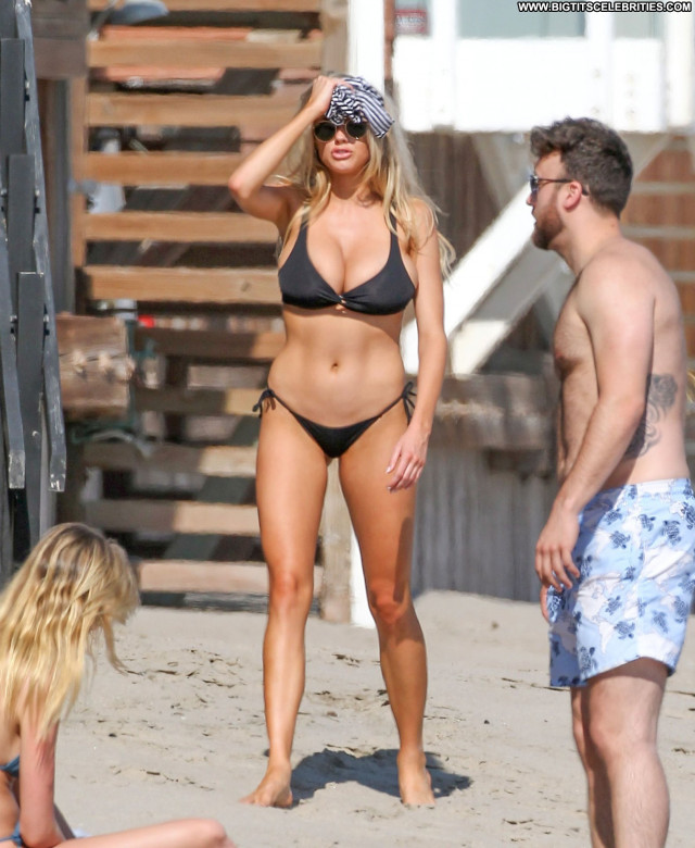 Charlotte Mckinney Bikini Candids Babe Posing Hot Celebrity