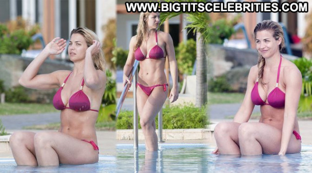 Gemma Atkinson Celebrity Bikini Babe Posing Hot Candids