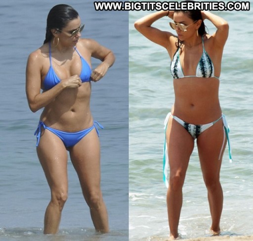 Eva Longoria Beach Celebrity Posing Hot Sexy Babe Beautiful Straight