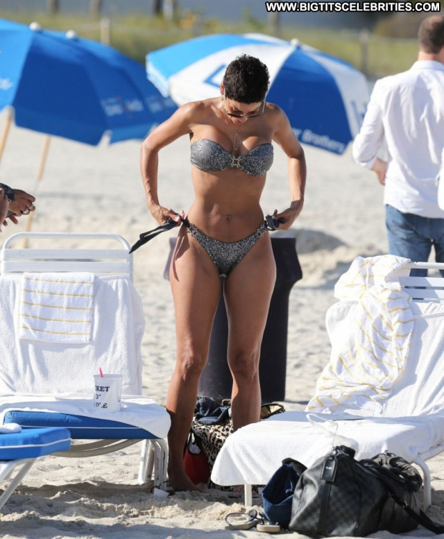 Nicole Murphy The Beach Bikini Beach Celebrity Beautiful Babe Candids