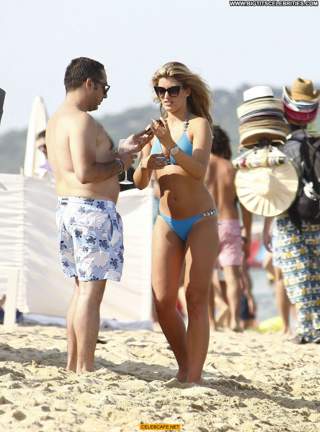Amy Willerton Celebrity Bikini Saint Tropez Posing Hot Beautiful Babe