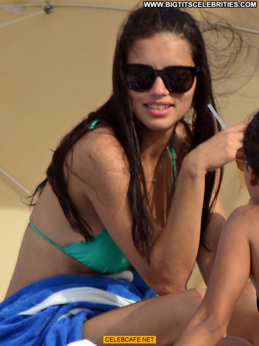 Adriana Lima Bikini Straight Posing Hot Beautiful Celebrity Babe