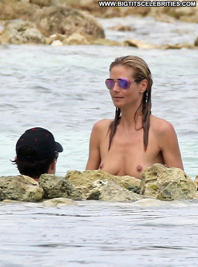 Heidi Klum The Mother Beach Topless Old Boyfriend Bikini Celebrity