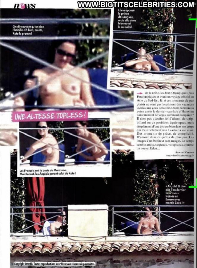 Kate Middleton French Magazine Private Wife Toples Beautiful Topless