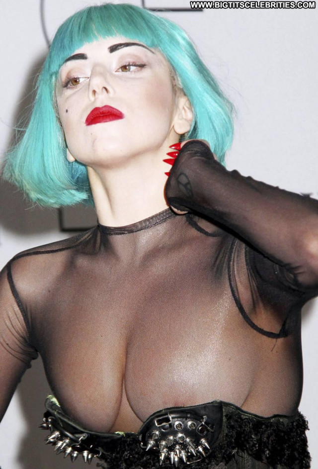 Lady Gaga No Source Beautiful Posing Hot Bra Breasts Awards Pretty