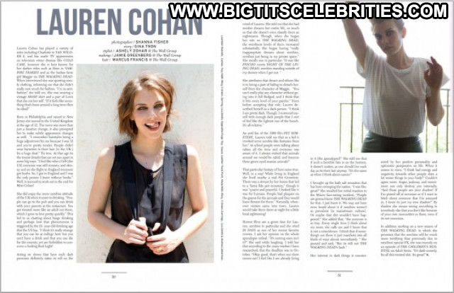 Lauren Cohan No Source Babe Beautiful Paparazzi Magazine Celebrity