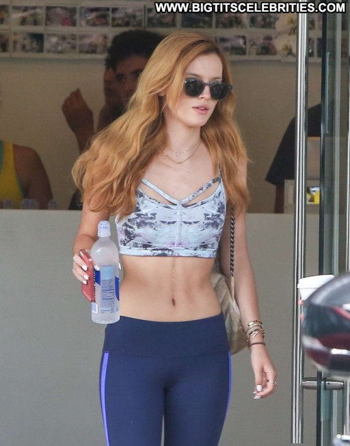 Bella Thorne Paparazzi Babe Straight Gym Beautiful Posing Hot Celebrity