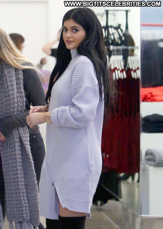 Kylie Jenner West Hollywood Nasty Paparazzi Celebrity Shopping