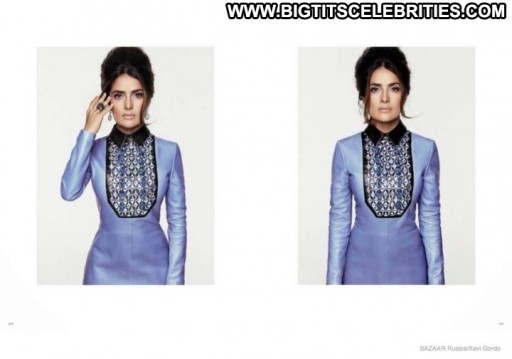 Salma Hayek Beautiful Babe Russia Paparazzi Straight Celebrity Posing Hot