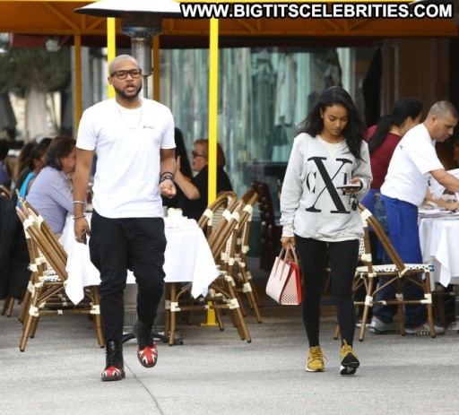 Karrueche Tran Paparazzi Posing Hot Beautiful Babe Straight Celebrity