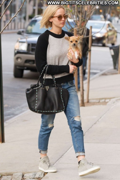 Jennifer Lawrence Hot Beautiful Posing Hot Paparazzi Straight Celebrity Babe Hotel