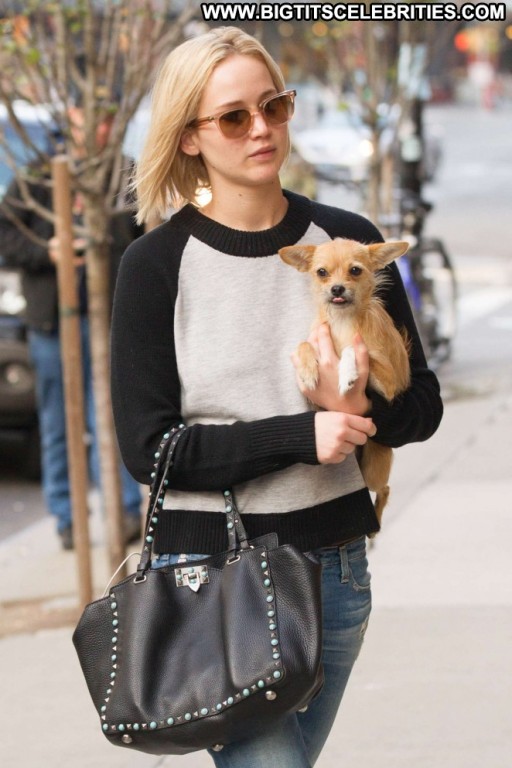 Jennifer Lawrence Hot Beautiful Posing Hot Paparazzi Straight Celebrity Babe Hotel