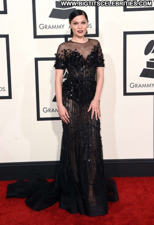 Jessie J Los Angeles Awards Paparazzi Posing Hot Celebrity Straight Angel Beautiful Babe