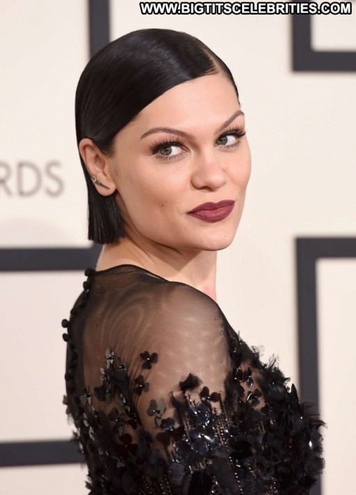 Jessie J Los Angeles Awards Paparazzi Posing Hot Celebrity Straight Angel Beautiful Babe