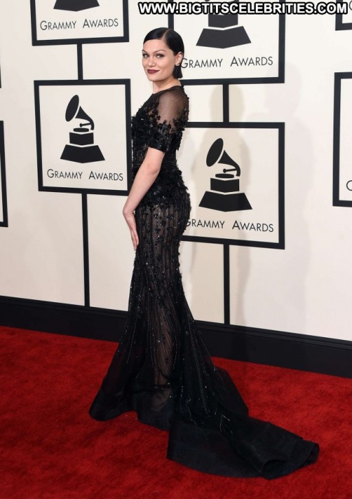 Jessie J Los Angeles Awards Paparazzi Posing Hot Celebrity Straight Angel Beautiful Babe