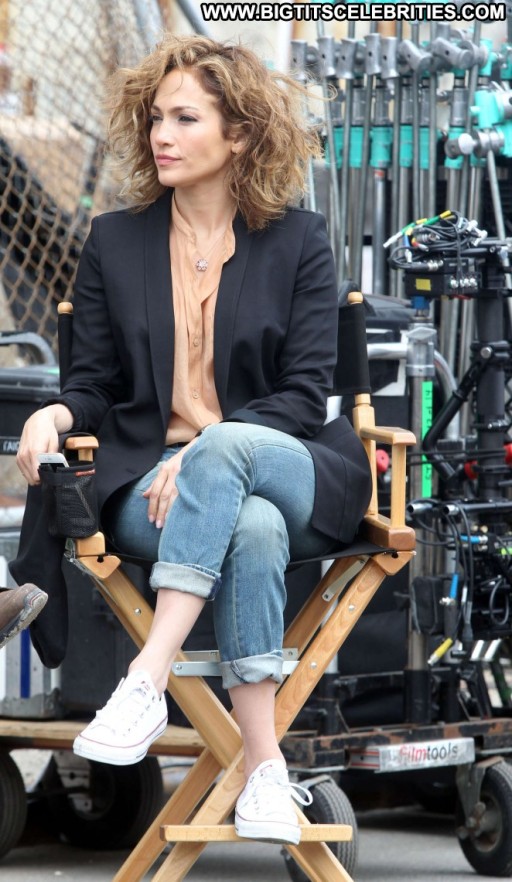 Jennifer Lopez Babe Posing Hot Straight Celebrity Beautiful Paparazzi