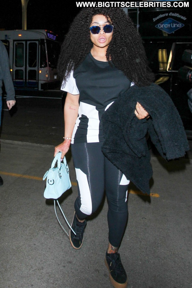 Blac Chyna Lax Airport Posing Hot Beautiful Angel Los Angeles Babe