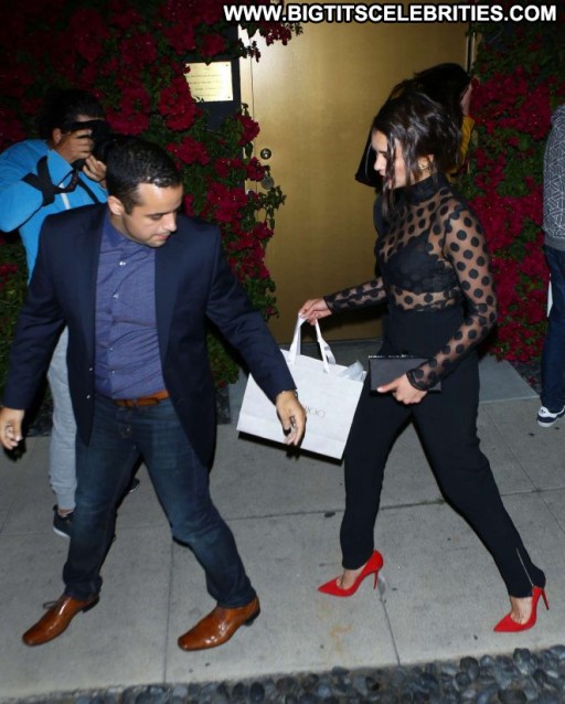 Nina Dobrev Posing Hot Paparazzi West Hollywood Straight Babe Beautiful Hollywood Celebrity