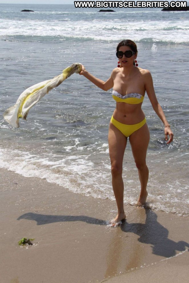 Photos The Beach In Malibu Babe Posing Hot Bikini Beach Photoshoot