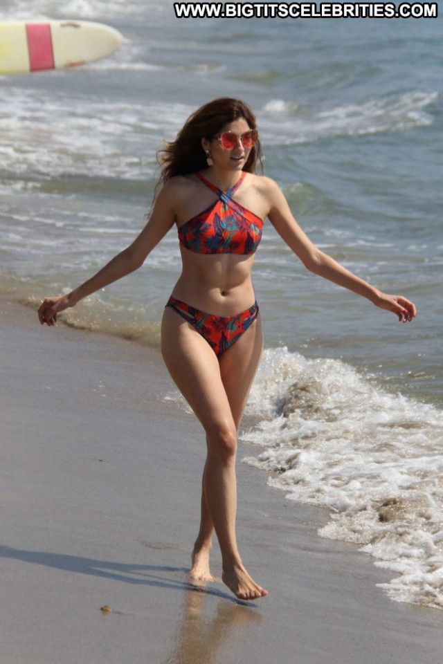 Blanca Blanco The Beach In Malibu Paparazzi Bikini Malibu Posing Hot