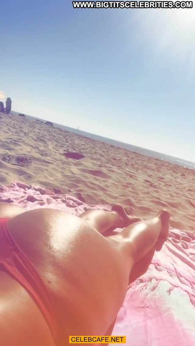 Alexandra Stan The Beach  Beach Celebrity Babe Topless Beautiful