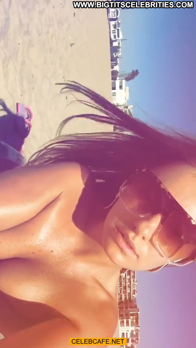 Alexandra Stan The Beach Posing Hot Beautiful Celebrity Babe Beach