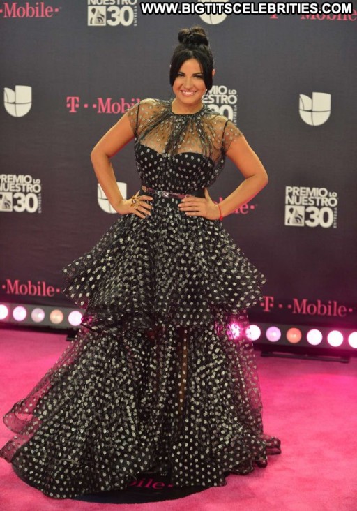 Maite Perroni Beautiful Posing Hot Babe Straight Celebrity Paparazzi Awards