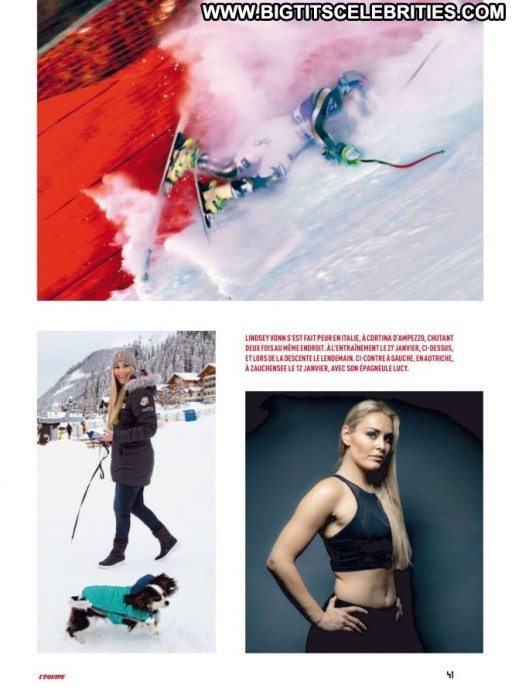 Lindsey Vonn Straight Celebrity Babe Paparazzi Magazine Beautiful Posing Hot