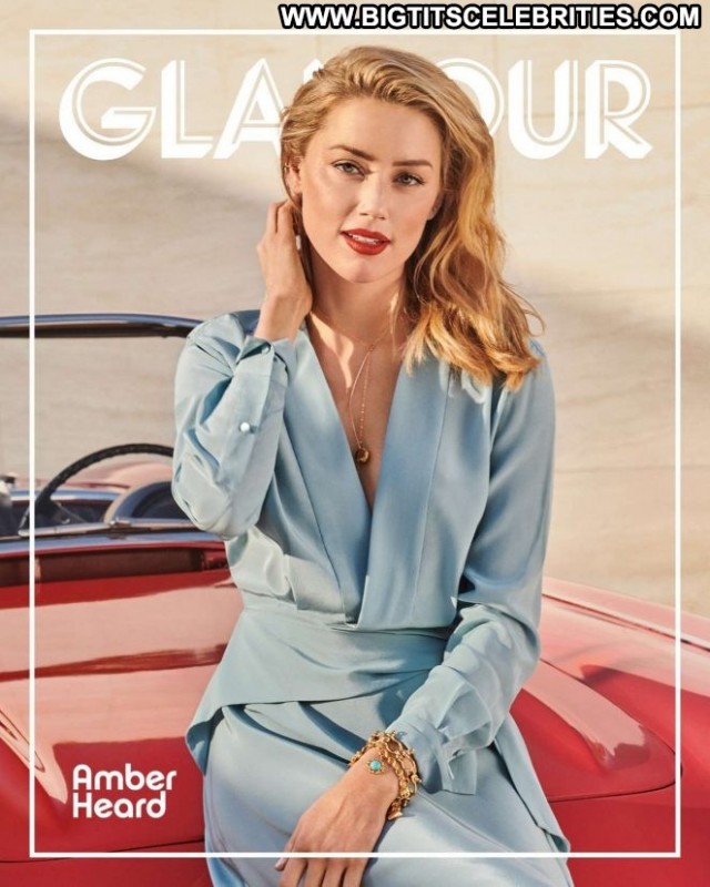 Amber Heard No Source Celebrity Posing Hot Paparazzi Magazine Glamour