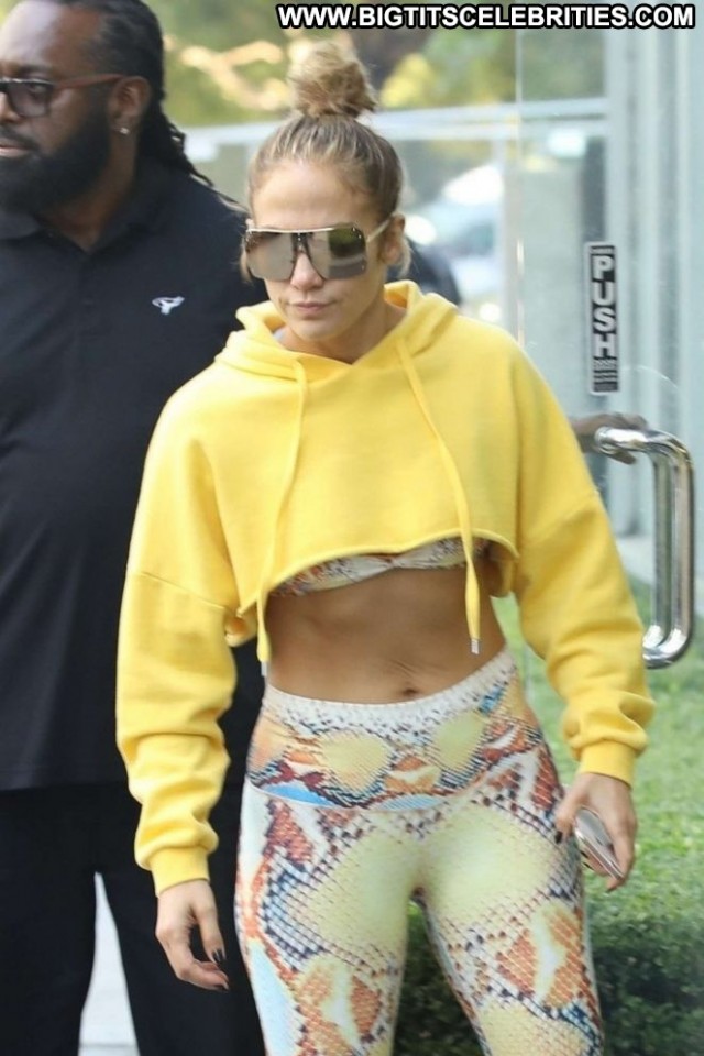 Jennifer Lopez No Source Posing Hot Babe Workout Celebrity Beautiful