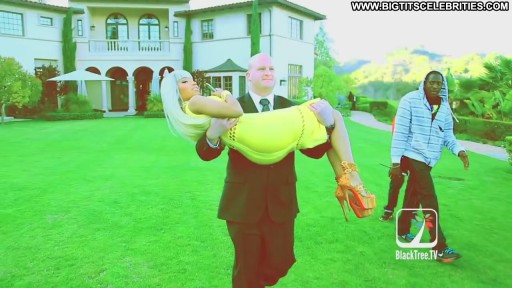 Nicki Minaj Behind The Scenes Beautiful Posing Hot Celebrity School Babe Straight
